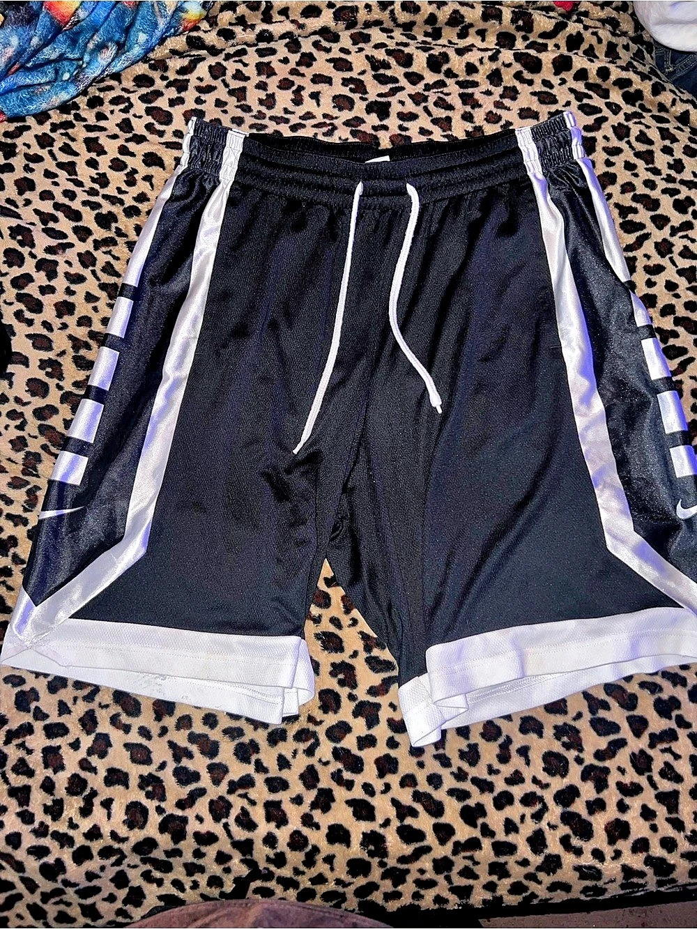 Nike Dri-FIT Elite Stripe Basketball Shorts Color Block XXL